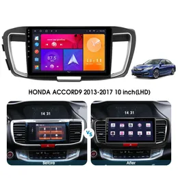 9 -дюймовый HD Android Car GPS Video Stereo для Honda Accord 9th с поддержкой сенсорного экрана Bluetooth