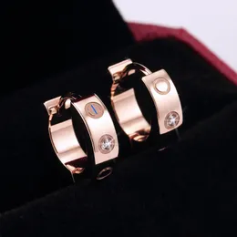 Schraubendreher Ohrring Frauen Flanell Tasche Edelstahl GOLD Ohrring Paar Piercing Körperschmuck Geschenke für Frau Zubehör Großhandel