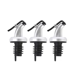 500pcs Oil Bottle Stopper Lock Plug Seal Leak-proof Food Grade Rubber Nozzle Sprayer Liquor Dispenser Wine Pourer