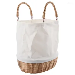 Astucci per gioielli Borse Borsa Borsa impermeabile da donna in rattan Borsa da spiaggia estiva in vimini per il tempo libero Tote da donna Edwi22