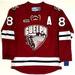 Nikivip custom jersey 5XL 6XL Vintage GUELPH STORM # 8 DREW DOUGHTY #9 ROBBY FABBRI Hockey Jersey Embroidery Stitched Customize any number and name