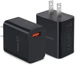 USB 18 W QC 3.0 Quick Charge Schnellladegeräte Reiseladeblock für Apple iPhone 8–13 Pro Max
