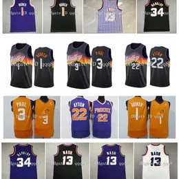 Na85 Devin 1 Booker Steve 13 Nash Chris 3 Paul 34 Barkley DeAndre 22 Ayton Man Jersey NCAA 2021 Basketball Jerseys 1 Booker 3 Paul 22 Ayton