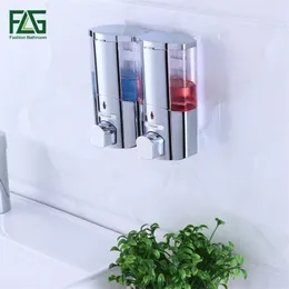 FLG 300x2ml Liquid Soap Dispenser Wall Mounted Shampooing s High Quality Manually el P11502C Y200407