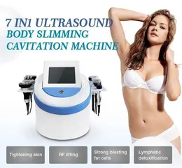 2022powerful RF and 80K 40K Cavitation Skin Tightening Body Slimming Weight Loss System cellulite removal shape massage vacuuming machine