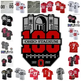 2022 NCAA Ohio State Buckeyes Custom Ed College Football Jersey 5 Raekwon Illan Cardale Jones 12 Denzel Ward 6 Sam Hubbard 33 Dante Booker 10 Troy Smith