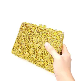 الأكياس المسائية Women Party Party Handbag Diamonds Luxury Feather Crystal Crates Elegant Classical Pounds Bridal Wedding Bagevening