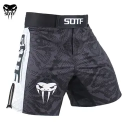 SOTF Snake Scale Fitness Traspirante Sport Feroce pantaloncini da boxe MMA Tiger Muay Thai pantaloncini mma pantaloncini da combattimento kickboxing boxe 220511