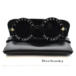 Okulary przeciwsłoneczne moda unisex okrągłe retro kobiety vintage okulary okrąg