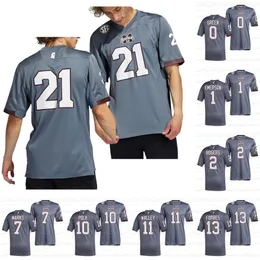 A3740 Mississippi State Bulldogs Jersey de futebol da faculdade personalizada Martin Emerson Will Rogers Jo'quavious Marks Makai Polk Jaden Walley Emmanuel