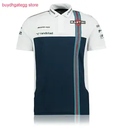 2023 NEW F1 F1フォーミュラ1レーシングチームポロシャツサマースーツウィリアムズTシャツメンズラペルオーバーオーズCL2R