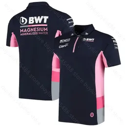 2022 Yeni F1 Formula One Racing Team Polo Gömlek Sezonu Motorsport Point T-Shirt Nefes Alabaç Kısa Kollu Araba Fan Giysileri
