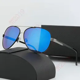 مجموعة الأذن من Linea Rossa Rossa نظارة شمسية للسياسة السياسية القيادة الرجعية الذكور طيران نظارات شمس للرجال المعدني إطار النظارات Oculos de sol UV400