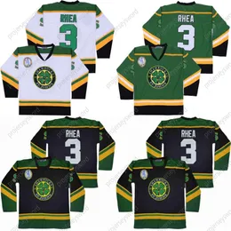 MIT MENS # 3 Ross Rhea Hockey Jersey Stitchs 100% Stitched Hockey Jerseys S-XXXL