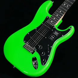 Limited Edition Player St St Neon Green Electric Guitar