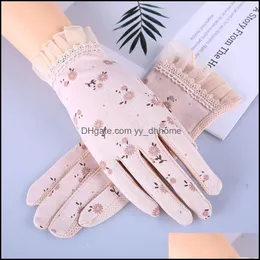 Fünf-Finger-Handschuhe, Fäustlinge, Hüte, Schals, Modeaccessoires, Howfits, Frühling, Sommer, Fahren, Frauen, Touchscreen, Uv, Sonne, gegen, kurz, dünn, C