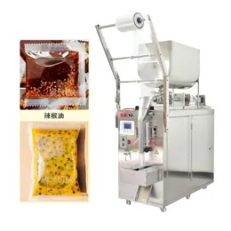 Máquina de embalagem líquida de pasta de aço inoxidável para restaurante cantina de cantina de embalagem Máquina de fabricação de molho de molho 110V 220V