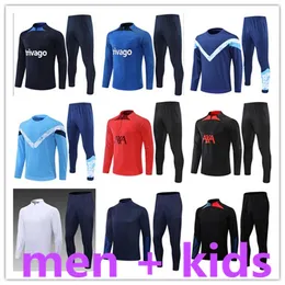 Men S Kids Soccer Cooteys Training Training Tracksuit Kit Stowerement Foot Chandal Futbol Designers TrackSuits Jersey Hombre Hombre Hommes Camiseta