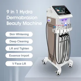 professional facial machine 9 in 1 Skin Care Therapy hydrofacials beauty spa machine