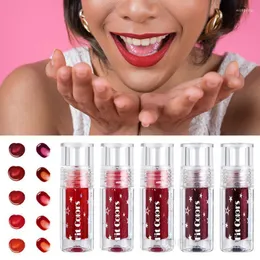 Lip Gloss Fit Colors Lipstick Matte Lipstick Pearl Mirror Hidratante Não-bastão Maquiagem Magicagem Tingido de Óleo de Água Wish22