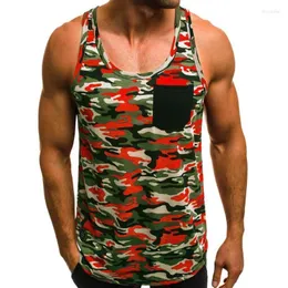 Erkek Tişörtler Yelek Fitness kolsuz kas kamuflaj vücut geliştirme erkekler sıkı kuruyan üstler bluz gömlek bles22