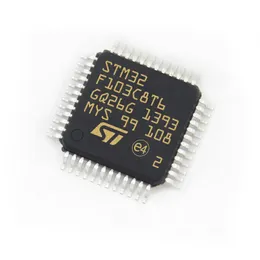 NOVOS Circuitos Integrados Originais STM32F103C8T6 STM32F103 chip ic LQFP-48 72MHz 64KB Microcontrolador