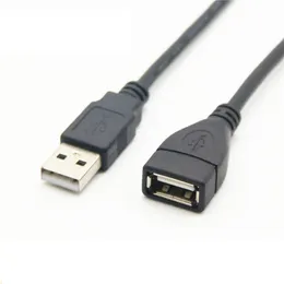 1m USB 2.0 Uzatma Kablosu Süper Hız USB Erkek - Kadın Veri Senkronizasyon Kablosu Bilgisayar Konektörleri için