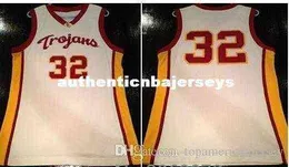 USC TROJANS #32 OJ Mayo Jersey USC USC USCOUTION OF SOUTTHER CAINTIAL JERSEY 남성 대학 농구 저지