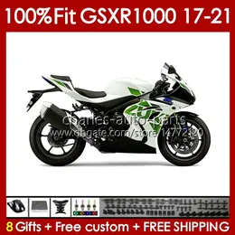 Инъекция OEM-тело для Suzuki GSXR1000 K17 GSXR 1000 CC 2017 2018 2019 2020 2021 Bodywork 146no.73 1000CC GSX-R1000 17-21 GSXR-1000 17 18 19 20 21 Обтека