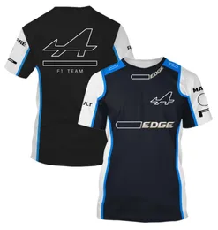 Ny F1 Team T-shirt Anpassad Formula One Kort ärm T-shirt Custom kan vara plus storlek