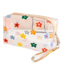 Large Capacity Cosmetic bag lovely waterproof storag bags for girl portable transparent bag 1222618