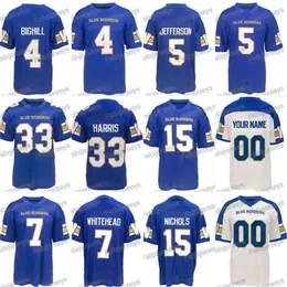 MCEOTHR 2019 Winnipeg Blue Bombers 4 Adam Bighill 33 Andrew Harris 5 Willie Jefferson 15 Matt Nichols 7 Lucky Whitehead Jersey