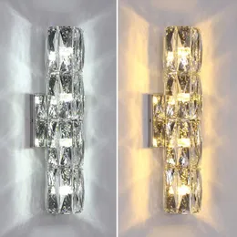 Wandleuchte Nordic Simplicity Indoor LED Crystal Advanced Luxury 3 Color Dimmaing Light For Villa El Home LightingWall