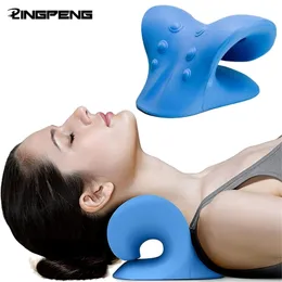 Cervical Spine Stretch Gravity Muscle Relaxation Traction Neck Bårens axelmassage Kudde Relieve Smärta Korrigering 220721