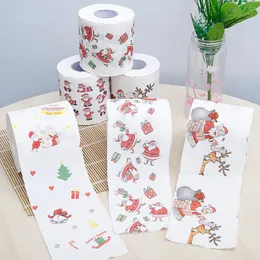 Christmas Decorations Toilet Roll Paper Home Santa Claus Bath Merry Decoration Tissue Year 2022Christmas