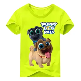 Palns del cucciolo di cartone animato estate Stampa topchette per tee per ragazzi abbigliamento per bambini bambini 3d t-shirt divertente t-shirt per bambini vestiti 289e