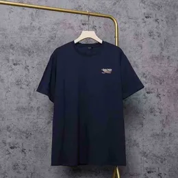 Balencigaa skjorta Summer T-shirts Bal Herrkvinnor Designer Spring Paris Loose T-shirt Casual Luxury Clothing Streetwear Shorts Sleeves Polo Sizes S-XL 5S1 290