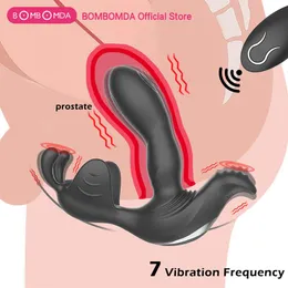 Vibrador anal inalámbrico con enchufe de control remoto, masajeador de próstata masculino, escroto T209c