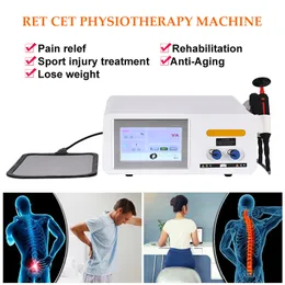 Nyaste teknik RF CET RET TECAR Fysioterapi 448KHz Sport Injury Treatment Machine