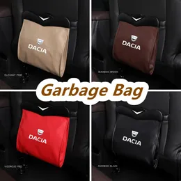 Car Organizer Seat Back Row Hanging Garbage Bag Waterproof For Dacia Dokker Duster Sandero Lodgy 1310 Logan Stepway Accessories