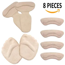 Heel Pad Foot Treatment T-Shaped Cushion Silicone Anti-Slip Tape Half Insole Soft Massage Gel Grips