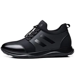 Wysokiej jakości podwyższone trampki Mężczyźni Modne oddychanie Wygodne sportowe buty Mężczyzna Wolne buty do chodzenia 220519