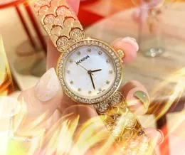 Orologio da donna di design piccolo e alla moda, anello con diamanti da 33 mm, lunetta in zaffiro, cristallo da donna, orologio da polso completo in acciaio inossidabile montre de luxe, regali