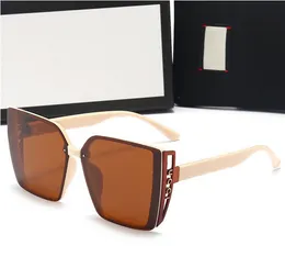 Été 2022 lunettes de soleil célèbres de qualité lunettes de soleil de luxe pour hommes femmes lunettes de soleil UV400 rose lunettes cadre en métal lentille Polaroid avec boîte et étui