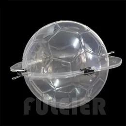 design 3D football candy chocolate mold kitchen polycarbonate mould pastry baking Molds for confectionery Y200612