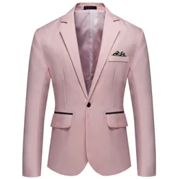 Men's Suits Blazers Men Slim Fit Office Blazer Jacket Fashion Solid Mens Suit Wedding Dress Coat Casual Business Male 4xl 5xlmen's