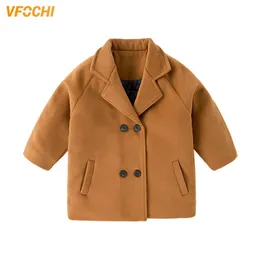 Vfochi 5 color jaqueta longa etono inverno crianças à prova de vento roupas para crianças quentes casaco de lã de lã 220812