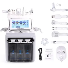 7 i 1 ansiktsmaskin Hudvård Hydro Facial Machine Face Lift Anti-Wrinkle Equipment Hydrofacials Machine Hidrofacial LED Mask
