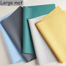 60X40cm Large Silicone Waterproof Placemat for Dinner Table Heat Insulation Non-Slip Mat Washable Kitchen Tableware Pad W220406