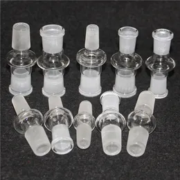 Glas-Bong-Shisha-Adapter, 10 mm, 14 mm, 18 mm, weiblich auf männlich, Reduzierstück, Konverter, Glas-Adaptergelenk für Bohrinseln, Wasserpfeifenblase